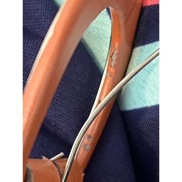 J for Justify Navy Blue Plus 2X Maxi Dress Sleeveless Chevron Hem Belted - Picture 10 of 12